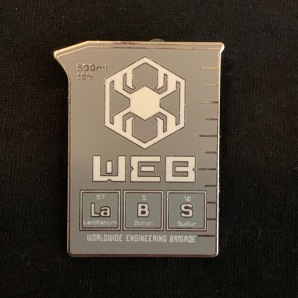 Marvel WEB Worldwide Engineering Brigade pin
